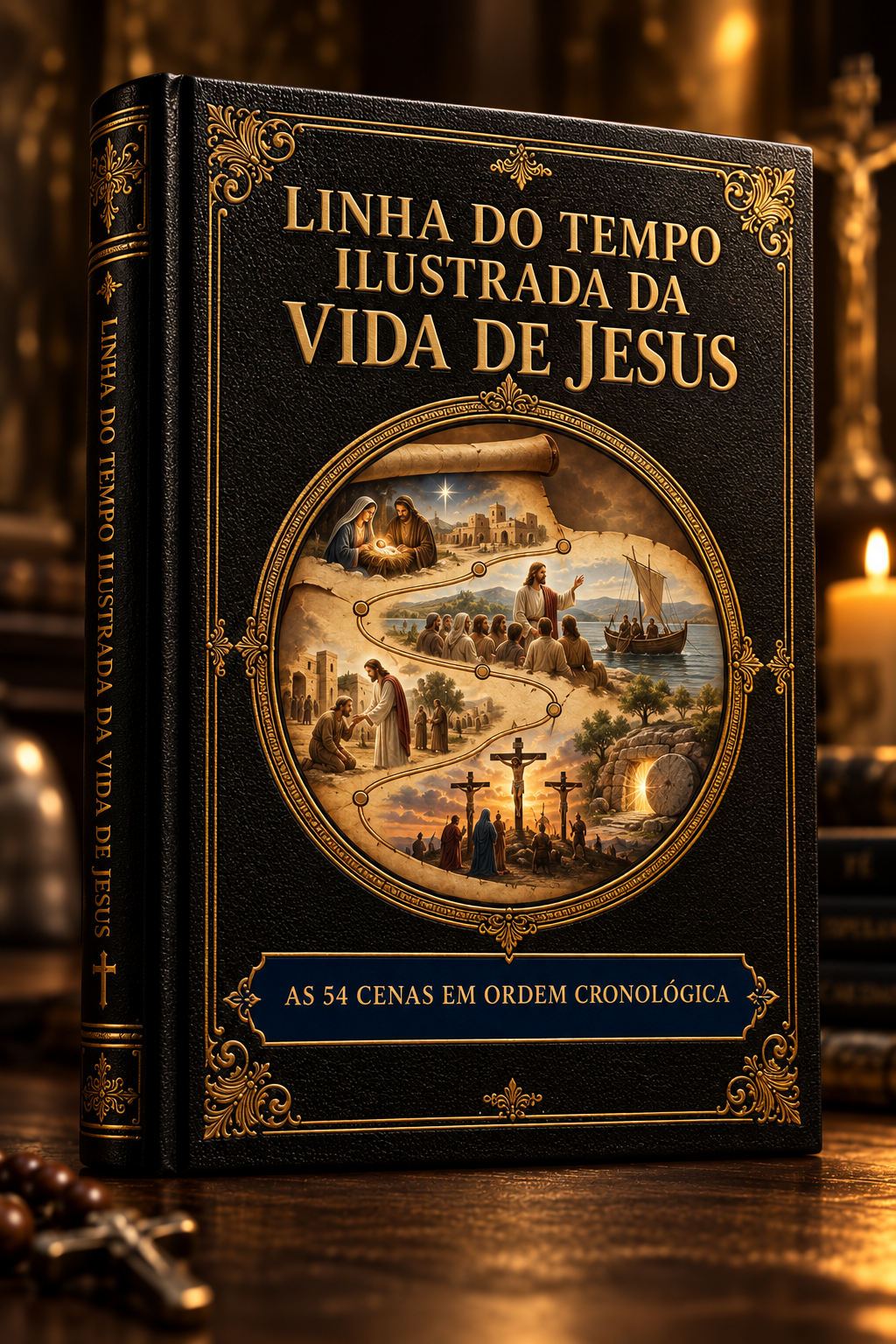 Linha do Tempo Ilustrada da Vida de Jesus